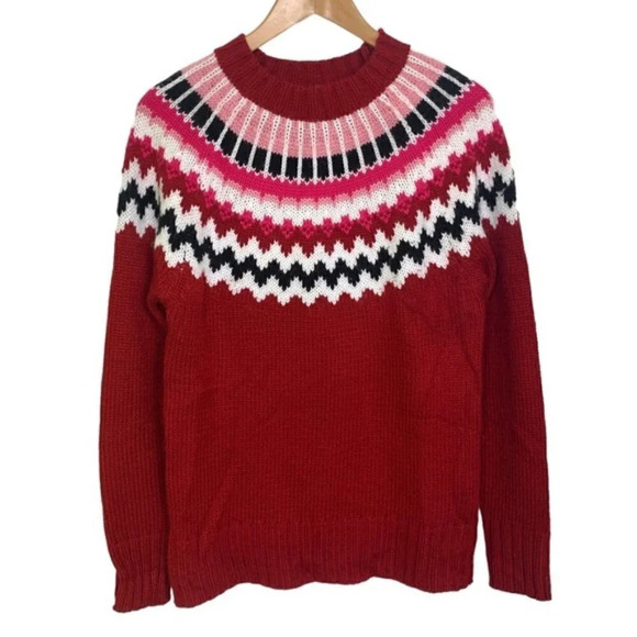 Avon Sweaters - Avon Signature Collection Fair Isle Sweater
